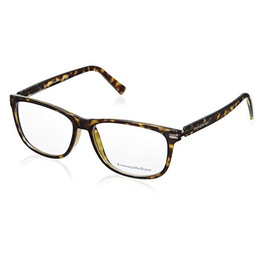 Ermenegildo Zegna Brillengestelle EZ5005 Monturas de Gafas, Marrón (Braun), 55.0 para Hombre