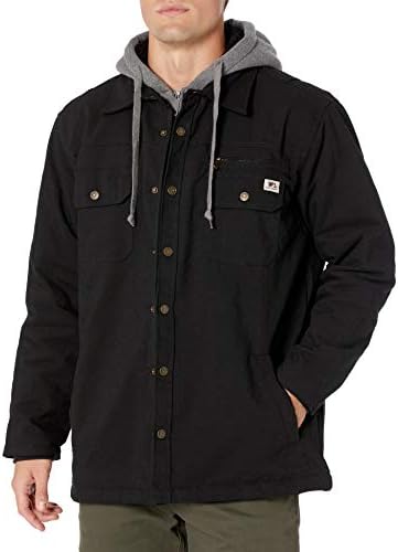 Quilted Flex Canvas Shirt Jacket 