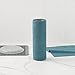 Restaurantware-Clean Tek Professional 11.8 x 11.8 Inch Microfiber Towel Rolls, 30 Reusable Towel Rolls - 30 Tear Away Sheets Per Roll, Perforated, Teal Microfiber Cloth, For All The Cleaning Tasks