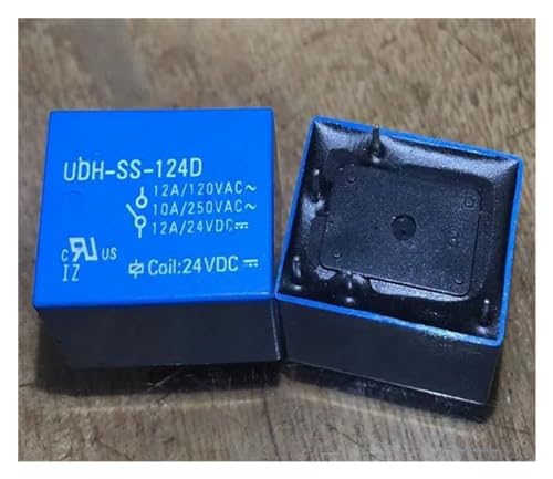 Relé de 5 pines UDH-SH-124D para sustitución y mantenimiento de sistemas de 24V