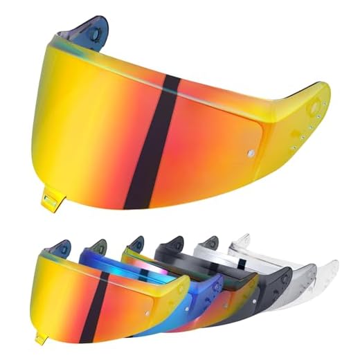 Helmvisier für Shark SKWAL i3/RIDILL 2/ D-SKWAL 3,Motorradhelm Visier,Motorrad Windschutz Helm Objektiv Visier,Integralhelm Visier UV-Beständig,Motorradhelm Visier Ersatz (Rot)