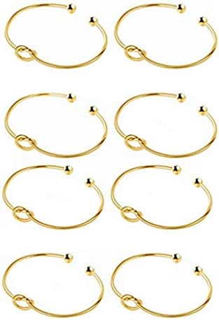 Gifts for Women Bracelet Love Knot Bangle Bracelet Bridesmaid Bracelets Simple Stretch Cuffs Women Girls