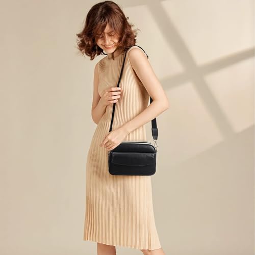 Crossbody Purse for Women, Small Vegan Leather Shoulder Bag with Adjustable Strap, Lightweight Stylish Handbags2