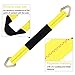 Axle Straps 10000 Lbs Break Strength 3335 Lbs Working Load Yellow Car Axle Tie Down Straps for Securing Car Transport Hauler Tow Truck 4x4 Off-Road Straps（36 Inch）