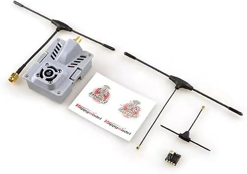Happymodel ExpressLRS FPV Long Range Module ELRS ES900TX 915MHz Compatible for Radiomaster TX16S and Jumper T12 T16 T18 FPV Micro Mini Long Range Drones ES900TX+ES900RX Combo Kit