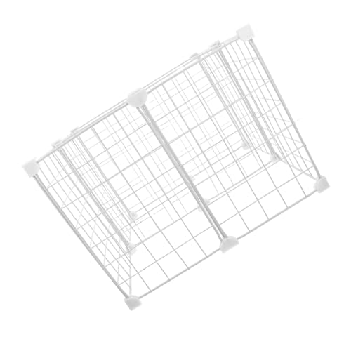 AUTSUPPL Organizador Congelador Metálico Cesta Separadora de Alambre Resistente al Frío para Nevera Divisor de Estantes para Mariscos y Alimentos Congelados