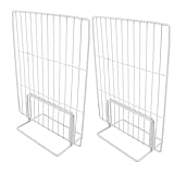 Panneau de séparation du réfrigérateur : la construction en maille de ce produit favorise la circulation de l'air, empêchant l'accumulation d'odeurs et la fraîcheur, séparateur de fil de fer pour congélateur