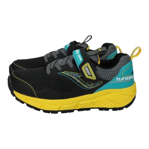 Joma Zapatilla Tundra JR Black (Negro, Sistema Tallas Calzado EU, Niño (2-5 años), Números, Mediano, 31)