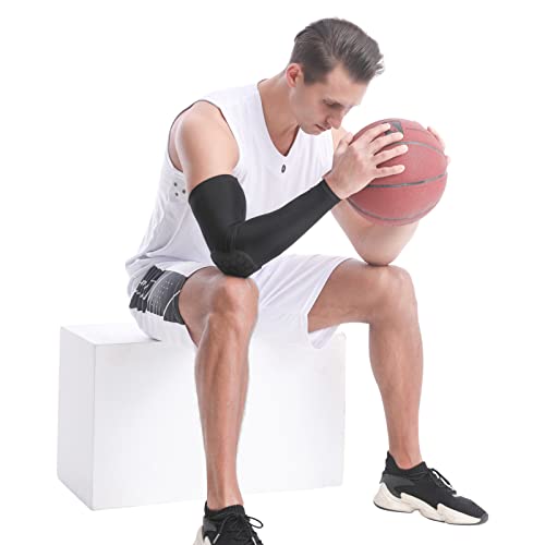 Bopean Padded Arm Sleeve 2Pcs Honeycomb Shooter Sleeves For Basketball Volleyball Football Baseball Cycling #TOP1