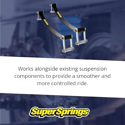 SuperSprings SSA40 Black SuperSpring, 2 Pack