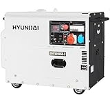 Hyundai DHY8000SE-3 GENERADOR SILENCIOSO Diesel Rental.
