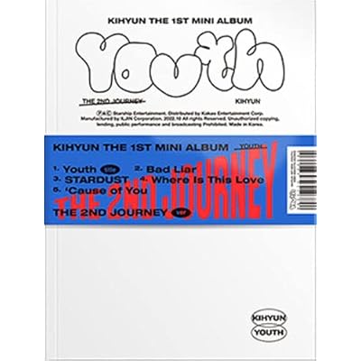 (Pre-Order Benefit) MONSTA X KIHYUN YOUTH 1st Mini Album ( THE 2ND JOURNEY Ver. ) K-POP SELAED