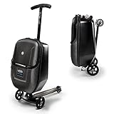 Micro Mobility - Micro Luggage 3.0, Equipaje- Maletas Hombre, Negro,