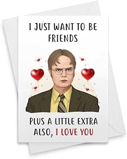 Funny Dwight Card - Office Card, Romantic Card, Cute Love Card, Greeting Card, Love Greeting, Funny Love Card, Mother's Day, Valentine's Day, Christmas Card, Father's Day, Anniversary Day [00446]