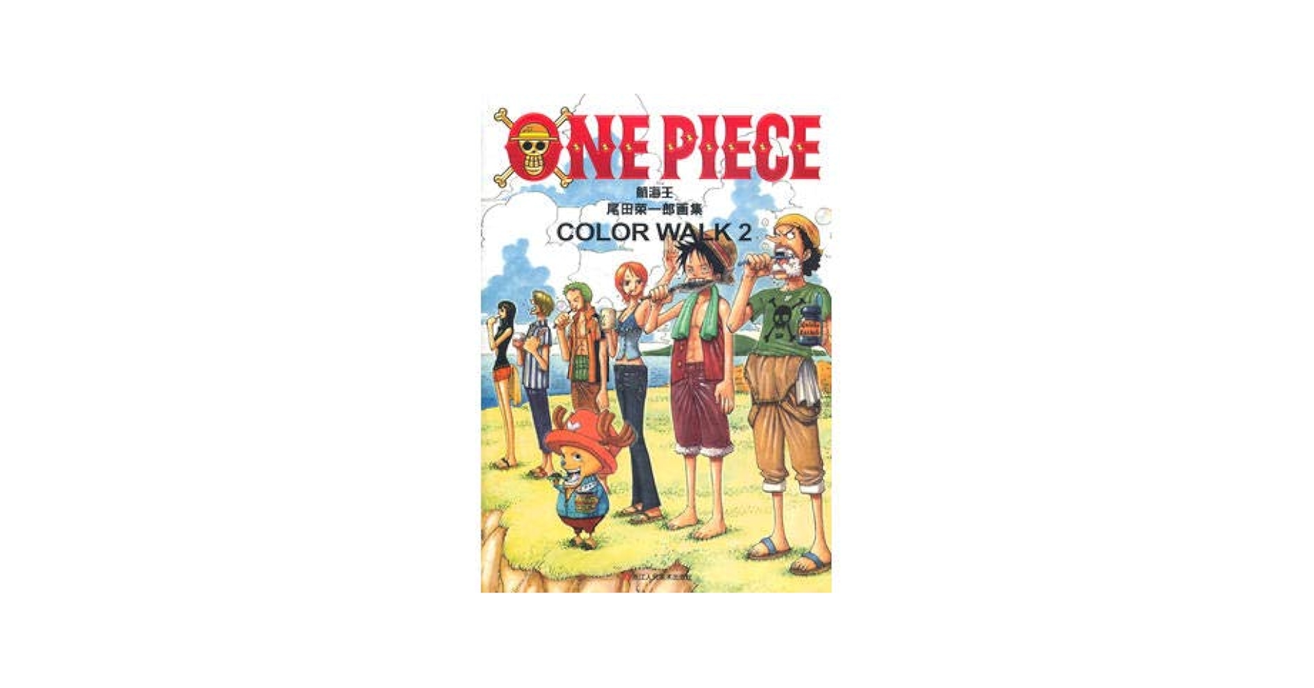 付録揃ワンピース尾田栄一郎画集COLOR WALK10冊TIGER/DRAGON ONEPIECEイラスト集 COLORWALK 10 DRAGON (愛蔵版コミックス