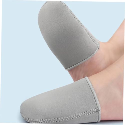 Protectores de talón y punta para botas KOMBIUDA, calentadores para los pies, fundas térmicas antiviento para calzado de ciclismo, hechos de neopreno miniatura 5