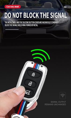 Coque de clé Hyundai Accent Elantra boîtier télécommande 2 3 boutons plip - 6