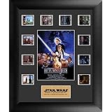 FILMCELLS スター・ウォーズ エピソード VI ジェダイの帰還 27.9 cm x 33.0 cm ミニモンタージュ フレーム付きムービープレゼンテーション - 10 (10) 35 mm 限定版 公式ライセンス コレクター収集品