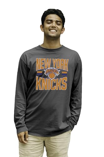 Camiseta manga larga NBA comoda de algodon suave Blue 84 L 2