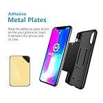 WixGear-2-Pack-Universal-Stick-On-Dashboard-Magnetic-Phone-Car-Mount-for-Cell-Phones-and-Mini-Tablets-with-Fast-Swift-snap-Technology-Newer-Bigger-Model