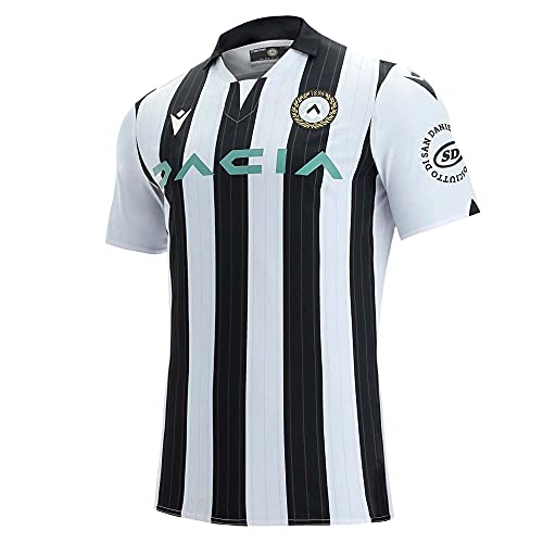 Image of Macron 2021-2022 Udinese Home Football Soccer T-Shirt