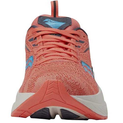 Saucony Echelon 9, Running Shoe Womens, Coral/Ocean, 5.5 - image 7