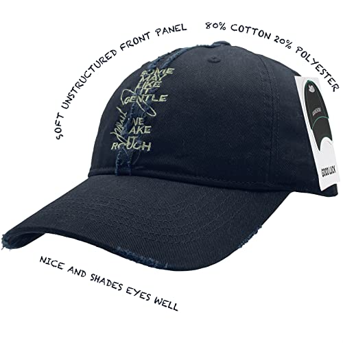 Women's Baseball Caps Trendy Unisex Hat Men's Sun Hat Fashionable Tweed Fabric Summer Winter Adjustable Size Trucker Hats (Black 02) #TOP1