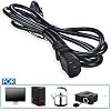 AC Power Cable Compatible with Denon DJ SC6000 Prime DJ Media Player with 10.1 Touchscreen