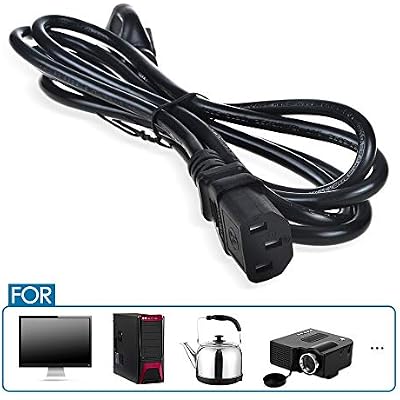 AC Power Cable Compatible with Denon DJ SC6000 Prime DJ Media Player with 10.1 Touchscreen
