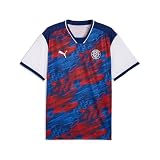 PUMA Men's Weston McKennie 8 Passion Jersey, Elektro Blue- Red- White SS26, Large Mckennie 8 Us Passion Jersey