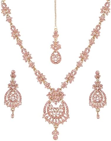 Touchstone Indian Bollywood Enchanting sleek Bracelet Hand Crafted Rhinestone Crystal in Gold or Silver Tone for Women.
