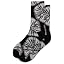 Knit Radial Tie Dye (Black)