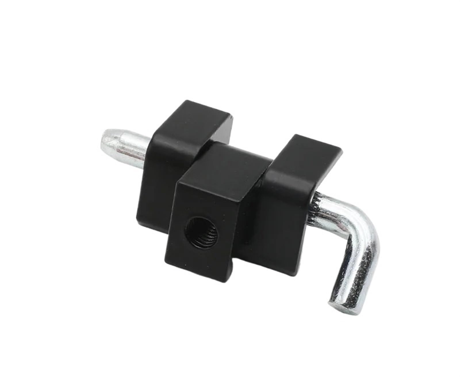 Charnières armoires industrielles à ouverture 90° : robustesse en zinc noir pour boîte