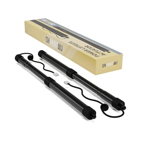 GVPART4U Power Rear Liftgate Struts Fit for Toyota RAV4 2019-2024 RAV4 Prime 2021-2024 Tailgate Electric Hatch Lift Actuator Trunk Shock Support OEM# 68910-42060 68920-42020, Left & Right, 2Pcs Cover