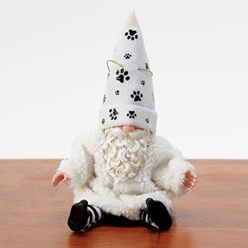 Gnome à suspendre fourrure blanche Department 56 Possible Dreams d'exception