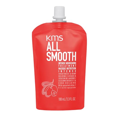 KMS AllSmooth Intense Nourishing Treatment, For All Hair Types, Up to 50% Smoother Hair, Strengthens & Nourishes, Vegan & PETA Approved, 100ml