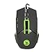 Price comparison product image Left Hand Game Mouse 3200 DPI 9 Button USB PC Computer Notebook Mouse , black green