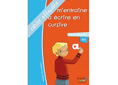 Cahier effaçable méthode écriture cursive et graphisme maternelle CP