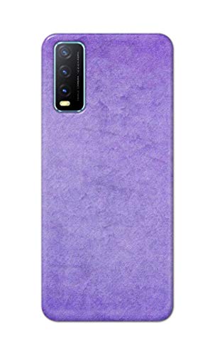 Image of Plain Purple Hard Back Case Cover for Vivo Y20 / Vivo Y20i / Y20s / Y20G / Vivo Y12s / Y20S (G) Back Cover -(J5) VNS2226