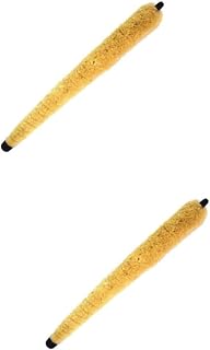 Cepillo De Limpieza Para Saxofón (2 Unidades) Color Amarillo Ligero Y Duradero.