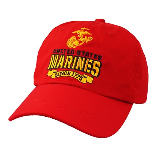 Image of United States Marines Cap, Durable Hat in Vibrant | Comfortable Baseball Cap | Perfect for Everyday, Officially Licensed