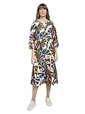 TOM TAILOR Damen 1025872 Volant Kleid, 26866-Multicolor Botanical, 38