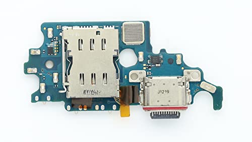 SERVICE4HANDYS Für Samsung Galaxy S21 SM-G991B Ladebuchse SIM Kartenleser Microphone Dock Cover