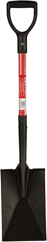 Emsco Group 1257-1 Workforce Tools - Pala de jardín (28 pulgadas), color rojo y negro