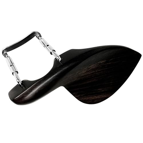 Mentonnière violon ébène noir MusiinViolin support standard accessoire 1/4 4/4