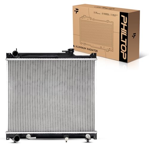 Image of PHILTOP Core Radiator Compatible with 1999-2004 Tracker 1999-2001 Grand Vitara 1996-1998 Sidekick 1999-2004 Vitara (w / 19-5 /8 in. Between Top Mounting Holes)