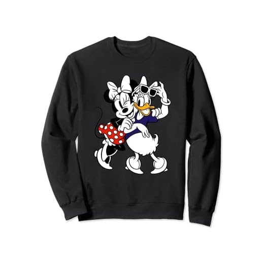 Disney Mickey and Friends Minnie Mouse and Daisy Duck BFF Sudadera