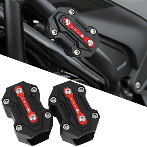 FOR GSX-8R GSX8R gsx-8rI[goCANZT[ GWh~ی 22/25/28mm op[K[h NbVubN ()