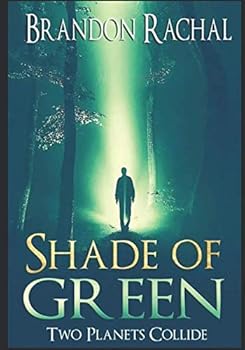 Paperback Shade of Green: Two Planets Collide Book