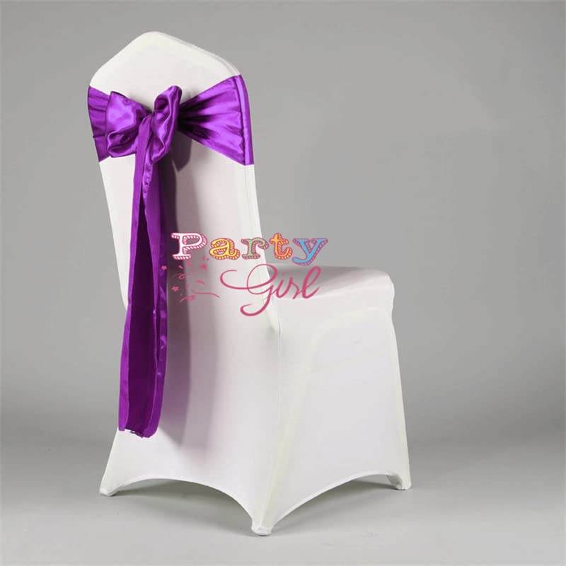 CrEev Königsblaue Satin-Hochzeitsstuhl-Schärpe, Fliege, Satinband, Stuhlbänder für Hochzeit, Stuhlbezug, Dekoration, Hotel, Partyzubehör, Salbeigrün, 10 Stück (10 Stück)